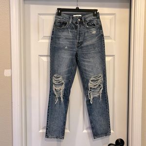 PACSUN ultra high rise slim jean size 24 (never worn)